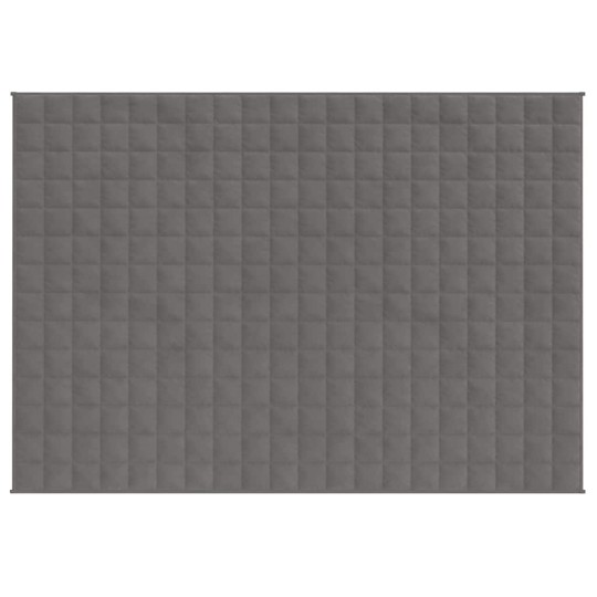 Тежко одеяло сиво 150x200 см 7 кг