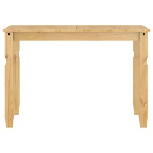 Трапезна маса Corona в стил Rustic, чамова дървесина масив с меденовосъчен финиш, 112 x 60 см