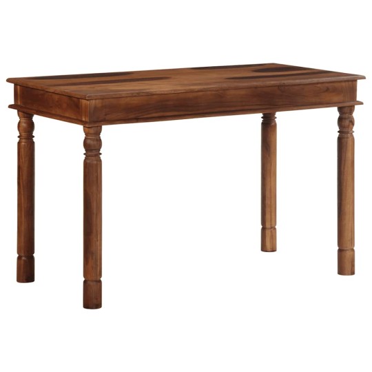 Трапезна маса в стил Colonial / Rustic, акациево дърво масив с меден финиш, 120 x 60 см
