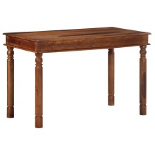 Трапезна маса в стил Colonial / Rustic, акациево дърво масив с меден финиш, 120 x 60 см
