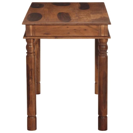 Трапезна маса в стил Colonial / Rustic, акациево дърво масив с меден финиш, 120 x 60 см