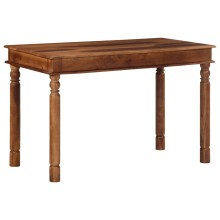 Трапезна маса в стил Colonial / Rustic, акациево дърво масив с меден финиш, 120 x 60 см