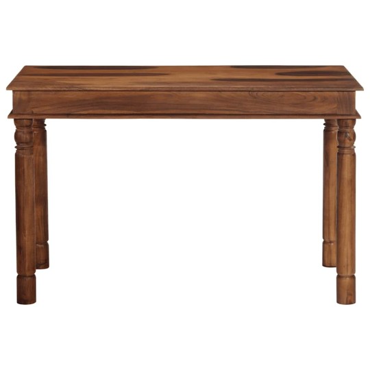 Трапезна маса в стил Colonial / Rustic, акациево дърво масив с меден финиш, 120 x 60 см