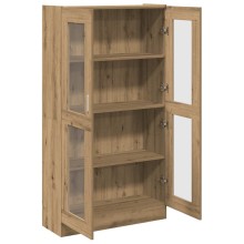 Висок шкаф AVORA, дъб артизан, 82,5 x 30,5 x 150 см