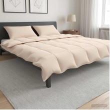 Всесезонен комплект Kapok Cotton Home със завивка и възглавница с пълнеж от капок, 2 части