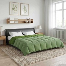 Всесезонна олекотена завивка Soft Duo All Season от микрофибър, зелена