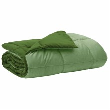 Всесезонна олекотена завивка Soft Duo All Season от микрофибър, зелена