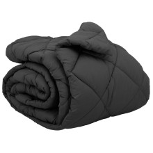 Зимна олекотена завивка Color Arctic с полиестерен пълнеж, 450 г/м², в цвят антрацит