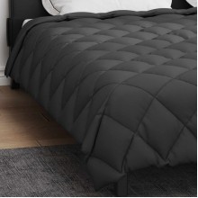 Зимна олекотена завивка Color Arctic с полиестерен пълнеж, 450 г/м², в цвят антрацит