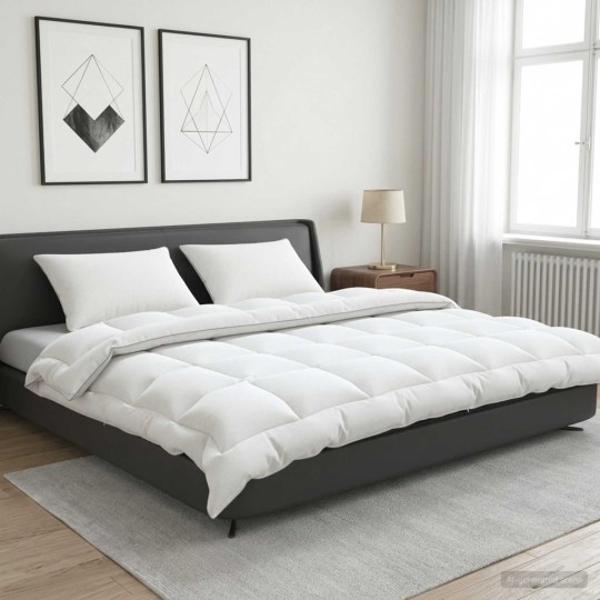 Зимна олекотена завивка Wool Blend Arctic с австралийска вълна и микрофибър, 450 г/м²