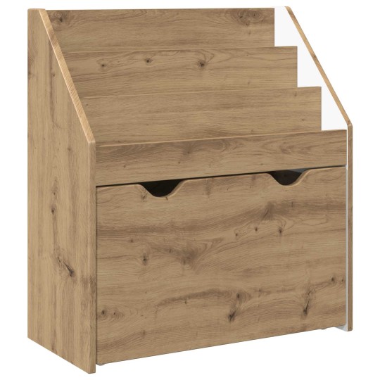 Детска етажерка за книги с чекмедже, с декор дъб артизан, 60 x 29,5 x 69 см