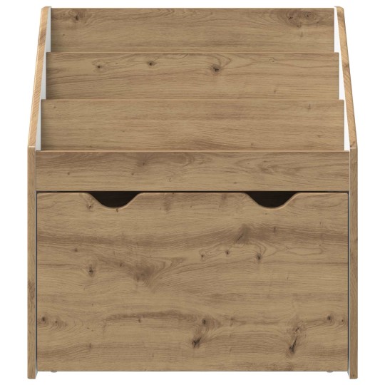Детска етажерка за книги с чекмедже, с декор дъб артизан, 60 x 29,5 x 69 см