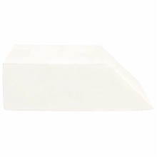 Клиновидна възглавница за крака Leg Elevation Firm, 63 x 52 x 19,5 см, бяла