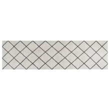 Кухненско килимче Grid pattern, 45x150 см, кадифе