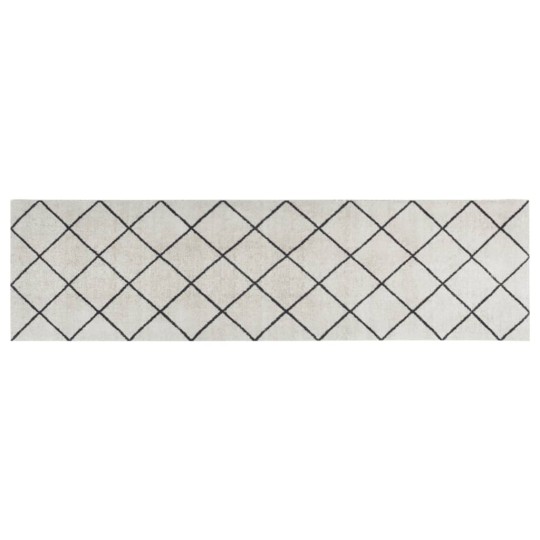 Кухненско килимче Grid pattern, 45x150 см, кадифе