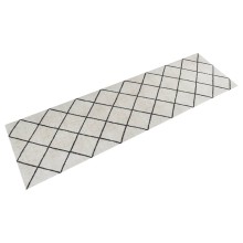 Кухненско килимче Grid pattern, 45x150 см, кадифе