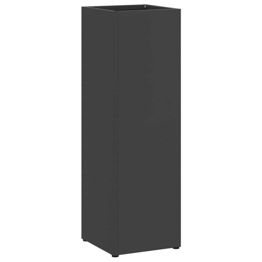 Метална поставка за чадъри MINIMAL, черна, 15,5 x 15,5 x 49 см