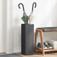 Метална поставка за чадъри MINIMAL, черна, 15,5 x 15,5 x 49 см