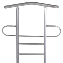 Метална закачалка тип стол, комплект от 2 бр., 52 x 40 x 120 см