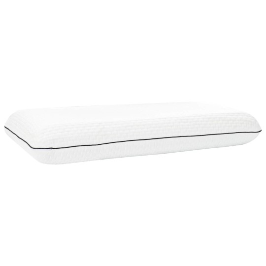 Охлаждаща възглавница с бамбук и гел мемори пяна Bamboo Gel Cool, 80 x 35 x 10 см, бяла