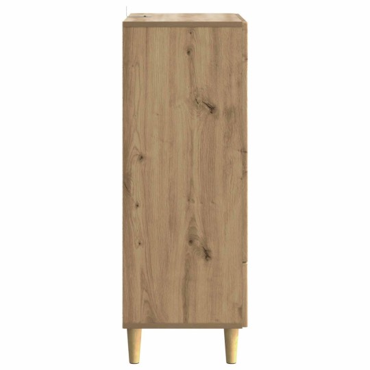 Шкаф LINEA с 2 врати и долно чекмедже, дъб артизан, 66 x 34,5 x 95 см