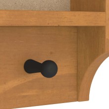 Стенна закачалка за палта SANDNES 45 x 12 x 35 см, масивна дървесина, бор