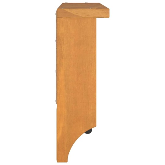 Стенна закачалка за палта SANDNES 45 x 12 x 35 см, масивна дървесина, бор