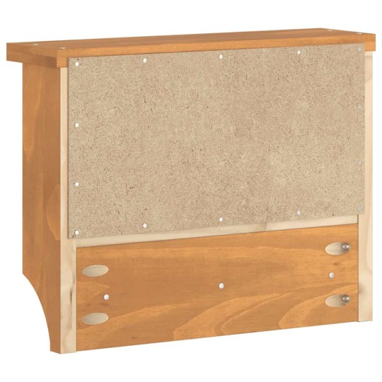 Стенна закачалка за палта SANDNES 45 x 12 x 35 см, масивна дървесина, бор