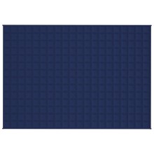 Тежко одеяло синьо 137x200 см 6 кг