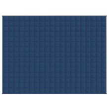Тежко одеяло синьо 152x203 см 11 кг