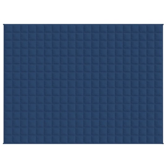Тежко одеяло синьо 152x203 см 11 кг