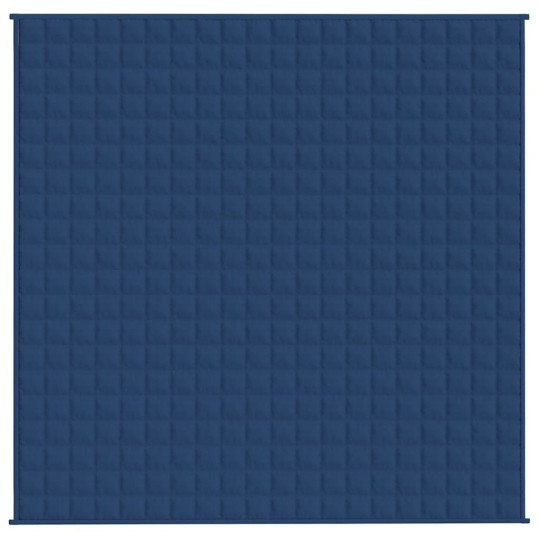Тежко одеяло синьо 200x200 см 9 кг
