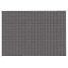Тежко одеяло сиво 140x200 см 10 кг