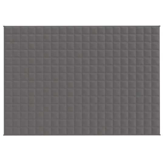 Тежко одеяло сиво 140x200 см 10 кг