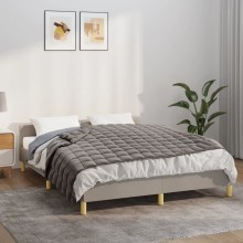 Тежко одеяло сиво 140x200 см 10 кг