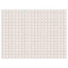 Тежко одеяло светлокремаво 150x200 см 7 кг