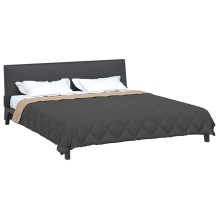 Зимна двулицева олекотена завивка Color Comfort с полиестерен пълнеж, 300 г/м², в антрацит и таупе