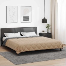 Зимна двулицева олекотена завивка Color Comfort с полиестерен пълнеж, 300 г/м², в антрацит и таупе