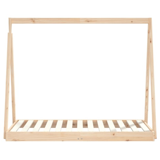 Бебешко Монтесори легло типи, 70x140 см, масивна борова дървесина
