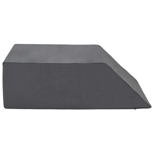 Клиновидна възглавница за крака Leg Elevation Firm, 63 x 52 x 19 см, сива