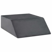 Клиновидна възглавница за крака Leg Elevation Firm, 63 x 52 x 19 см, сива