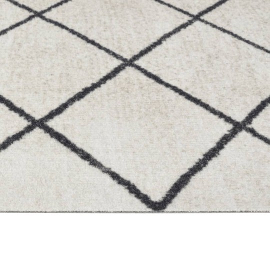 Кухненско килимче Grid pattern, 60x180 см, кадифе