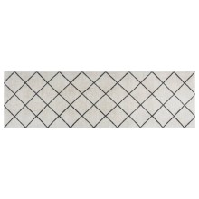 Кухненско килимче Grid pattern, 60x180 см, кадифе