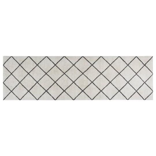 Кухненско килимче Grid pattern, 60x180 см, кадифе