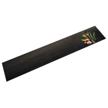 Кухненско килимче подправки, 60x300 см, кадифе