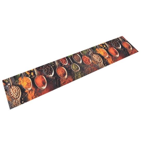 Кухненско килимче Spoons & Dry Spices, 60x300 см, кадифе