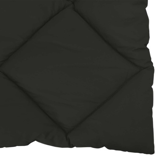 Лятна олекотена завивка Color Warm с полиестерен пълнеж, 200 г/м², черна