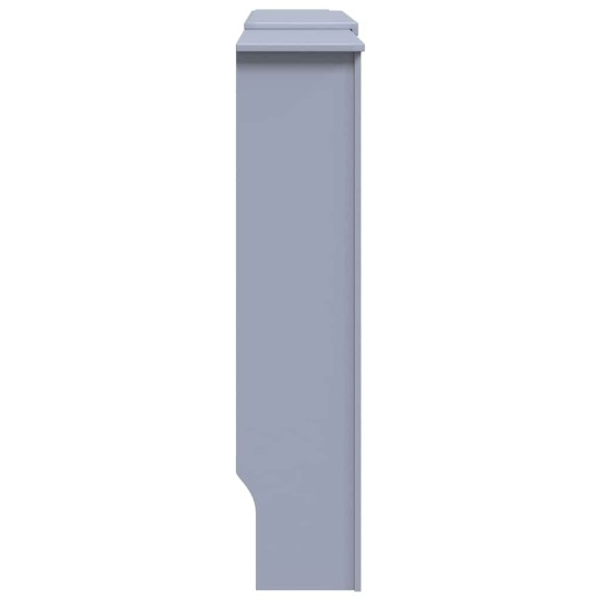 Разтегателна декоративна решетка за радиатор LUVENA, сив, 142-205x20,5x81,5 см