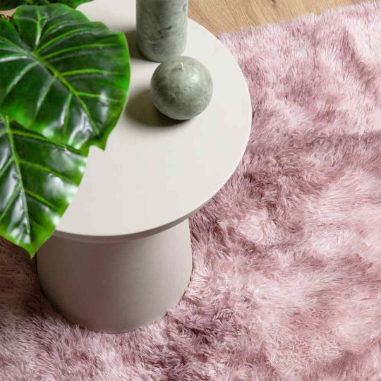 Шаги пътека с дълъг косъм NAVARRA, dusty pink