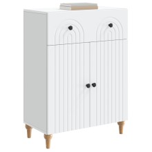 Шкаф ARCO с 2 врати и чекмедже, бял, 66 x 34,5 x 90 см